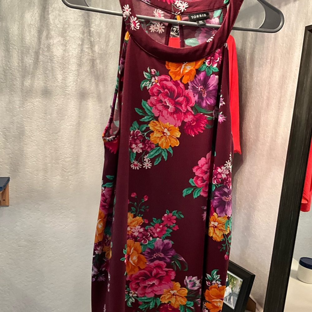 Torrid Tank Top Floral Print